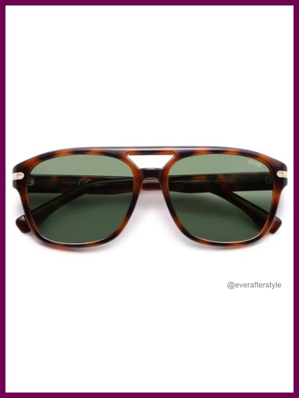 Aviator Square Polarized UV400 Sunglasses Retro 90s Designer Shades